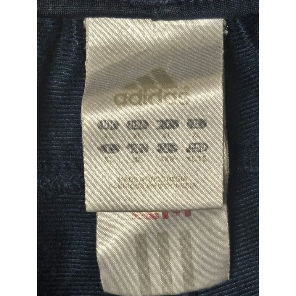 Adidas Men S Athletic Shorts Navy Blue White Size XL Extra Large Excellent